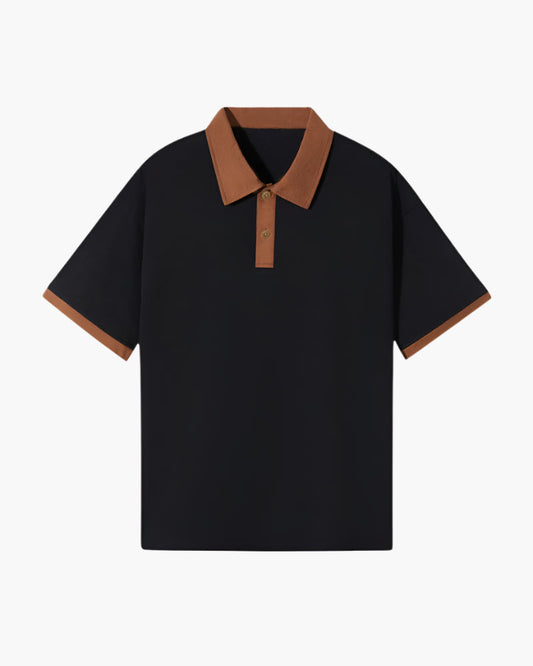 Marius | Polo élégant à col contrasté
