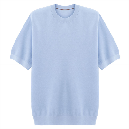Quentin | T-Shirt Homme en Cachemire à Col Rond