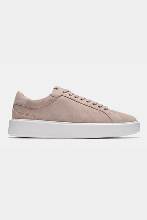 Cédric | Baskets en Daim Beige au Confort Luxueux pour Homme