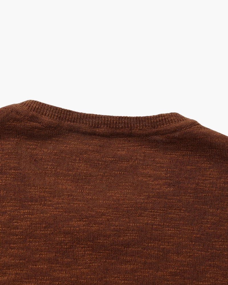 Maxence | Pull essentiel en coton et lin