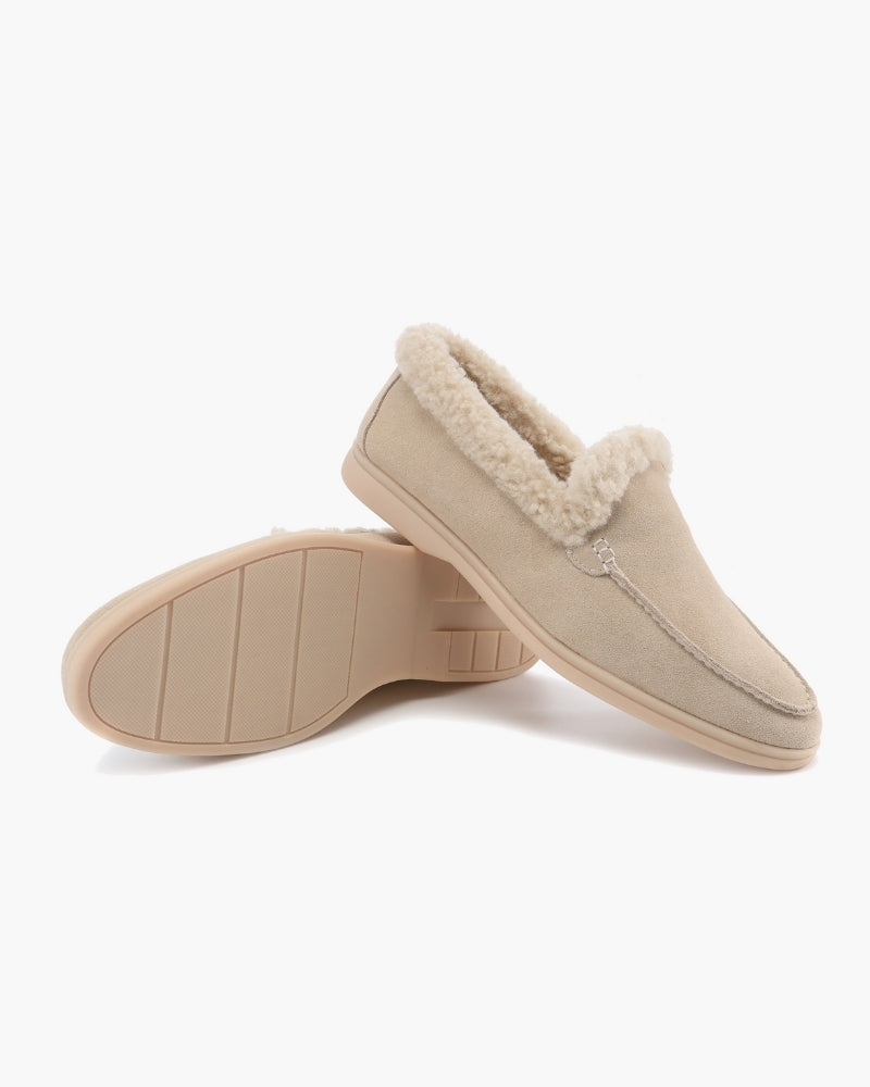 Léopold | Mocassins doublés effet fourrure
