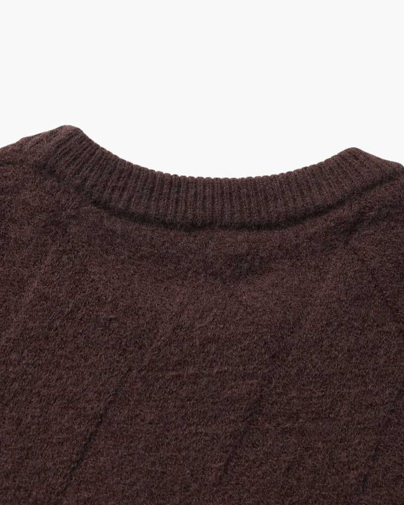 Florian | Pull en maille à motif losange