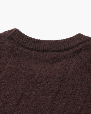 Florian | Pull en maille à motif losange