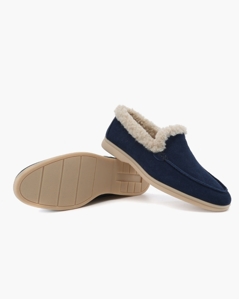 Léopold | Mocassins doublés effet fourrure