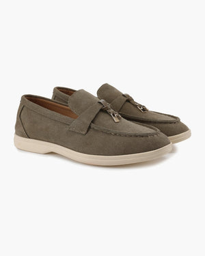 Adeline | Mocassins Élégants en Daim pour Femme
