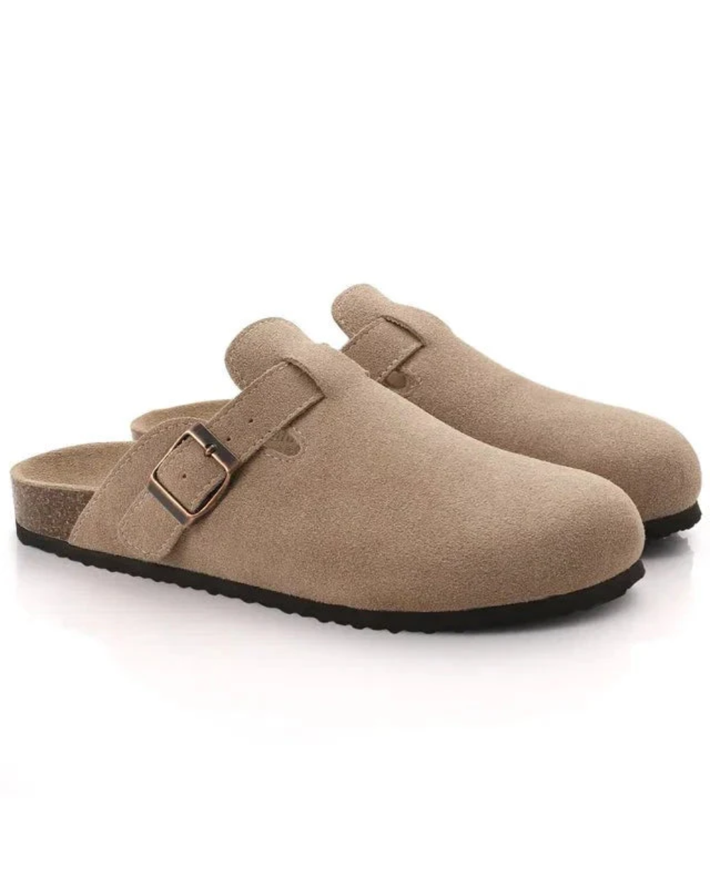 Étienne | Sabots Oxford Élégants en Daim