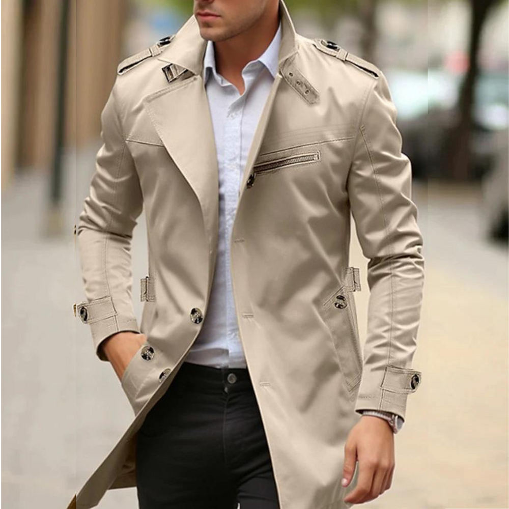 Mathis | Elegant Men's Trenchcoat
