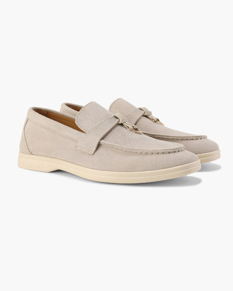 Adeline | Mocassins Élégants en Daim pour Femme