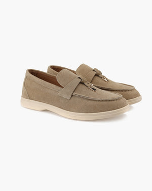 Adeline | Mocassins Élégants en Daim pour Femme