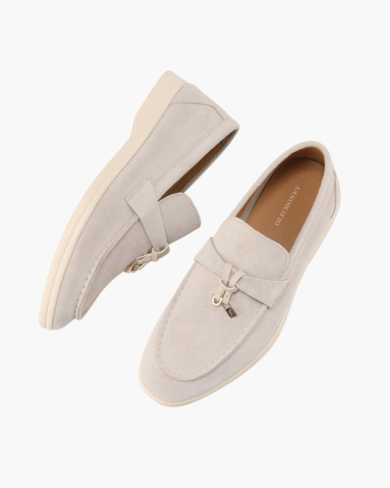 Adeline | Mocassins Élégants en Daim pour Femme