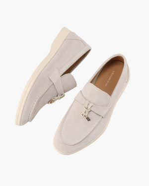 Adeline | Mocassins Élégants en Daim pour Femme