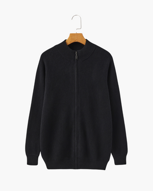 Alban | Gilet zippé 100 % cachemire