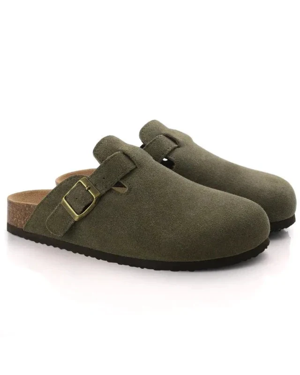 Étienne | Sabots Oxford Élégants en Daim