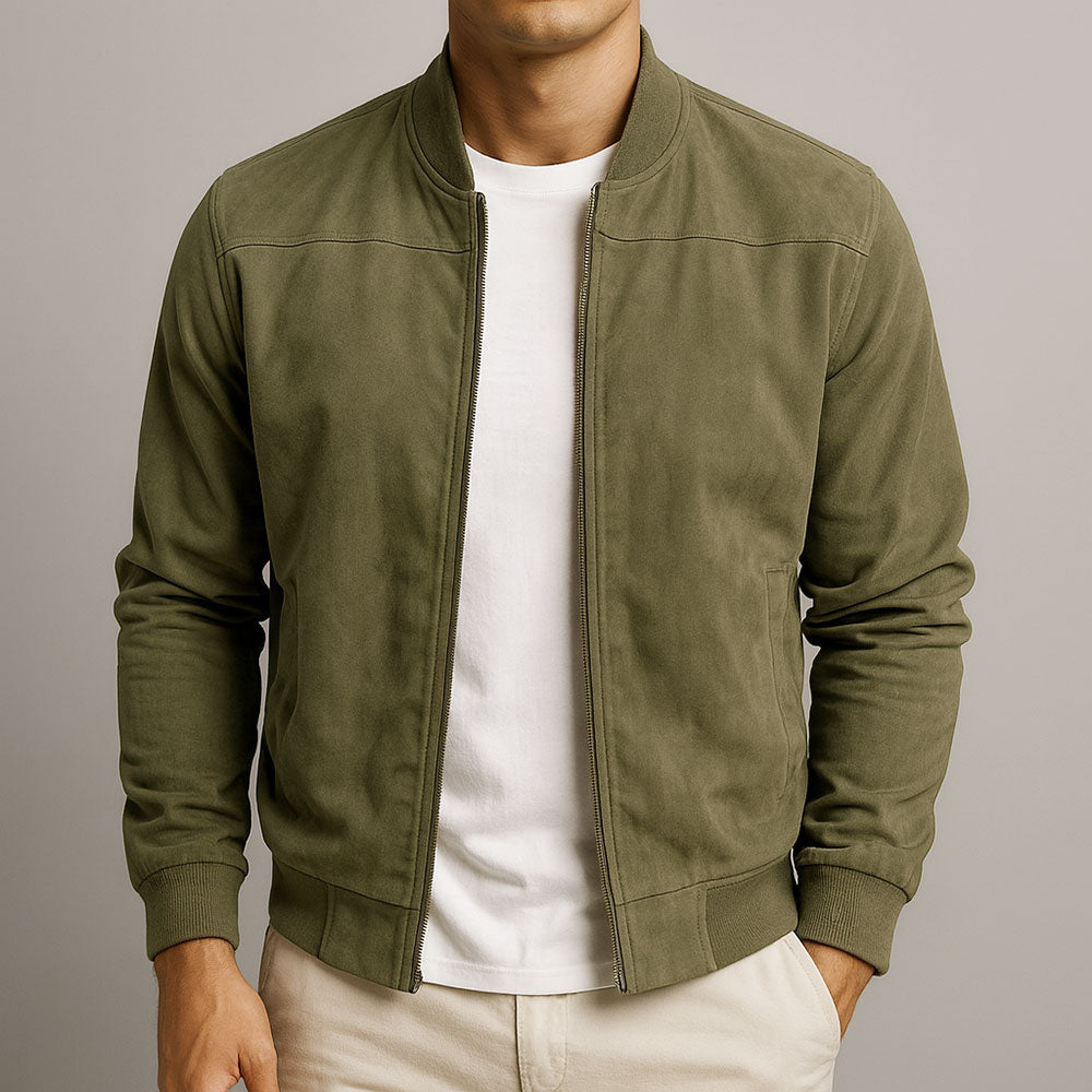Augustin | Veste élégante en daim