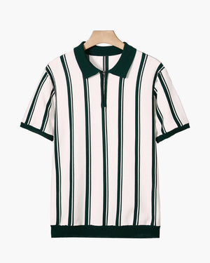 Arsène | Polo en maille à demi-zip