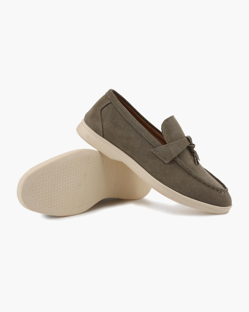 Adeline | Mocassins Élégants en Daim pour Femme