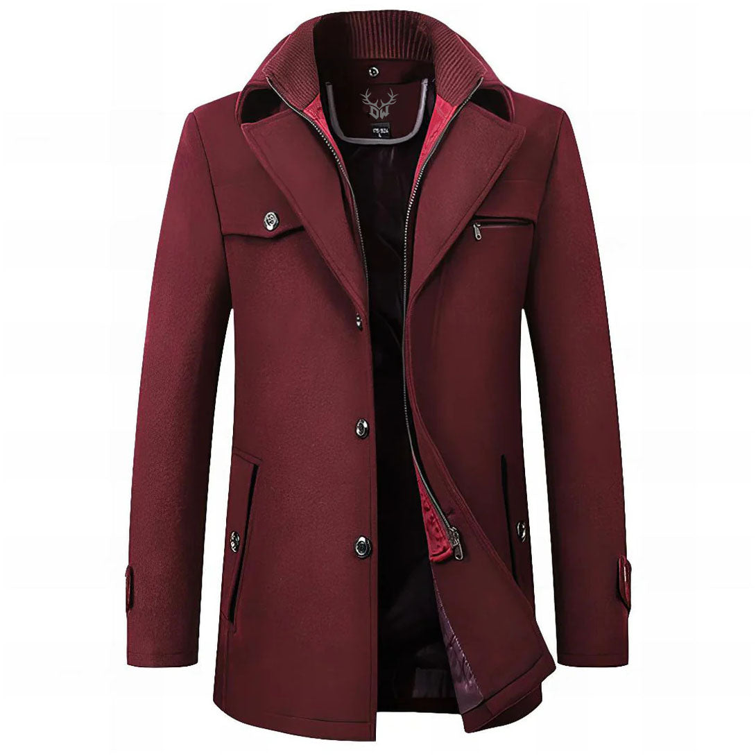 Alexandre | Manteau élégant en laine