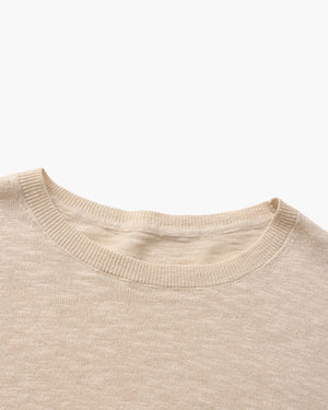 Maxence | Pull essentiel en coton et lin