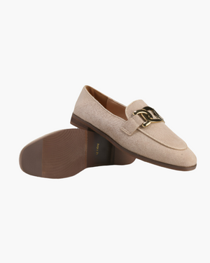 Claudine | Mocassins Élégants en Daim