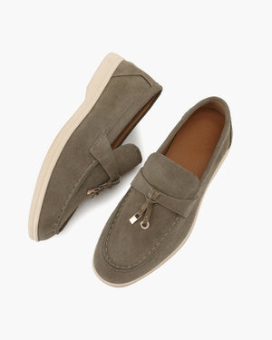 Adeline | Mocassins Élégants en Daim pour Femme