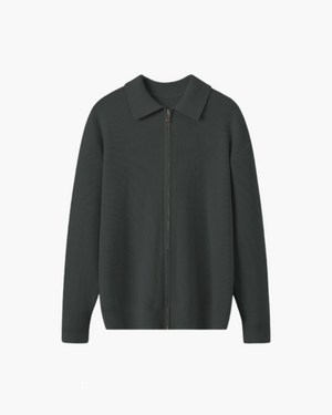 Enguerrand | Gilet zippé 100 % laine