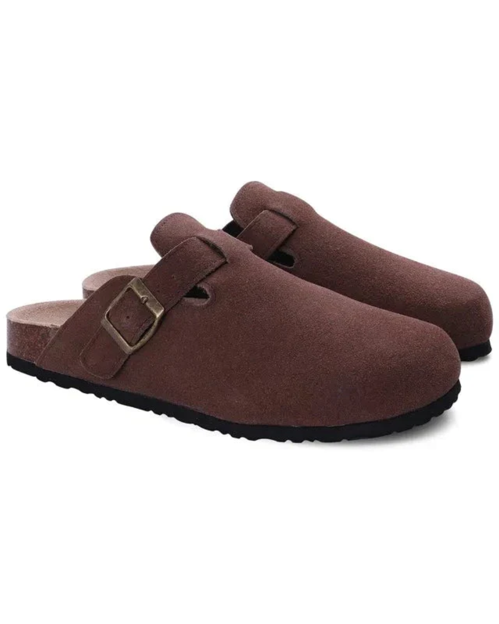 Étienne | Sabots Oxford Élégants en Daim