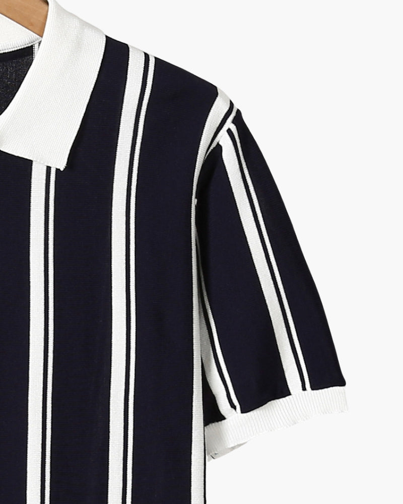 Arsène | Polo en maille à demi-zip