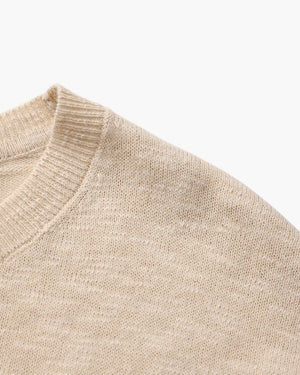 Maxence | Pull essentiel en coton et lin