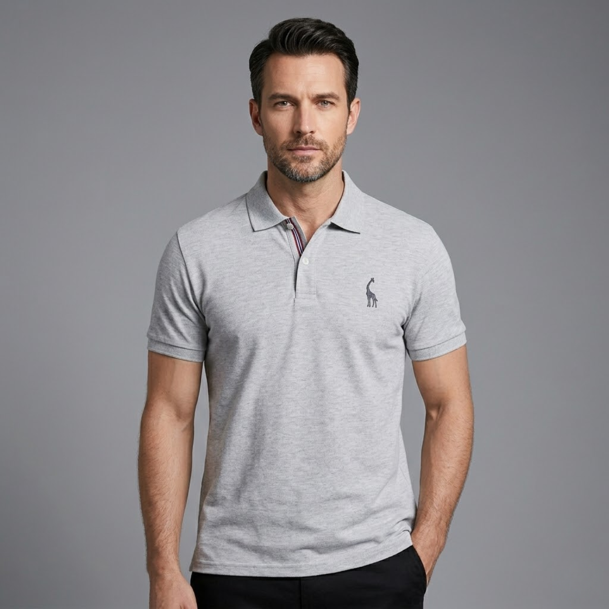 Gustave | Polo Élégant en Coton pour Homme
