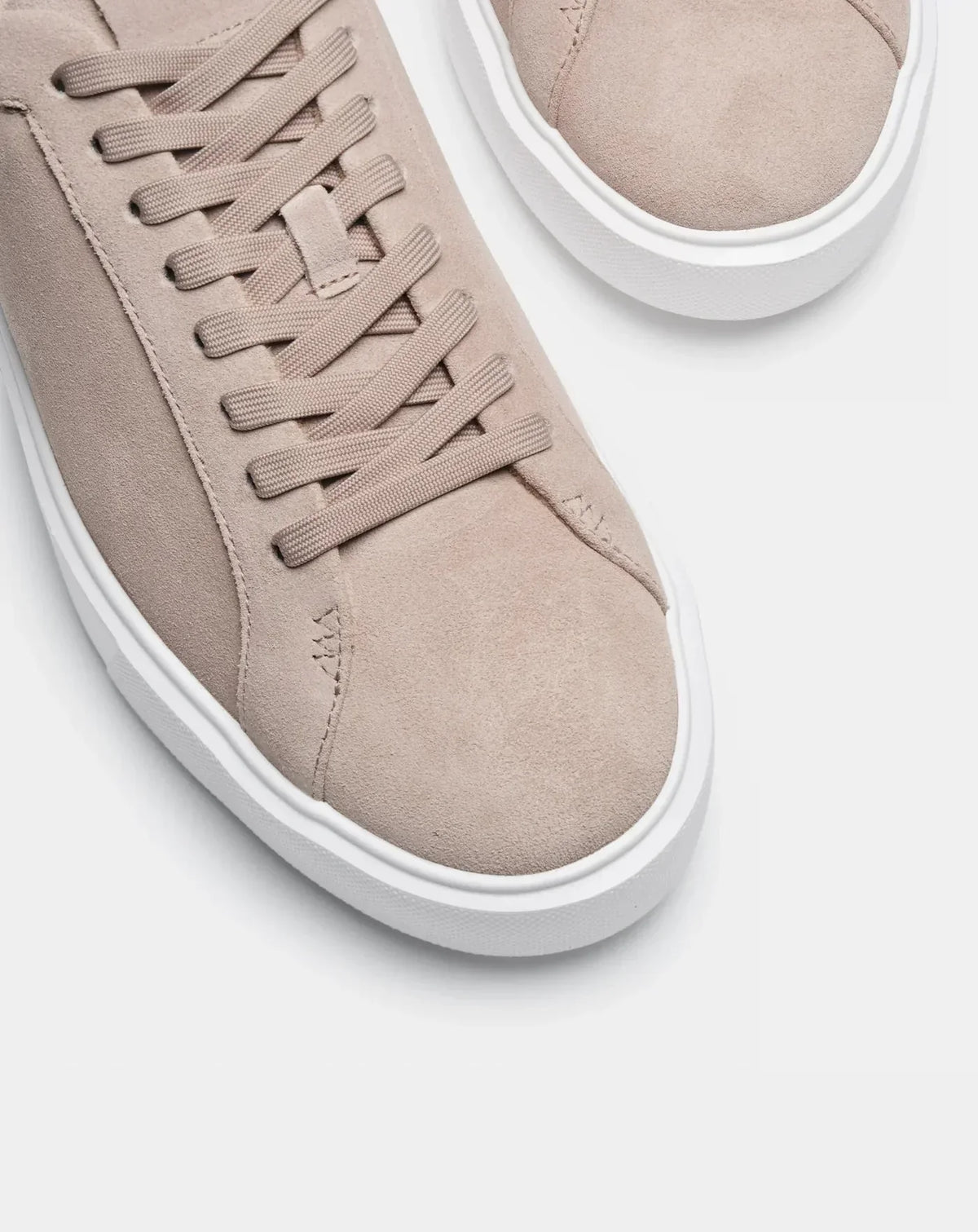 Cédric | Baskets en Daim Beige au Confort Luxueux pour Homme