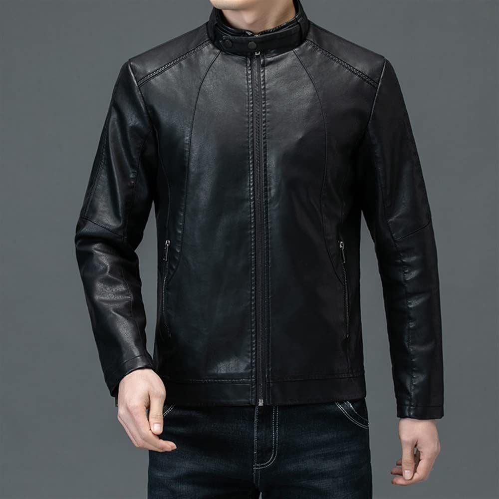 Simon | Veste en Similicuir Classique pour Homme