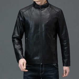 Simon | Veste en Similicuir Classique pour Homme
