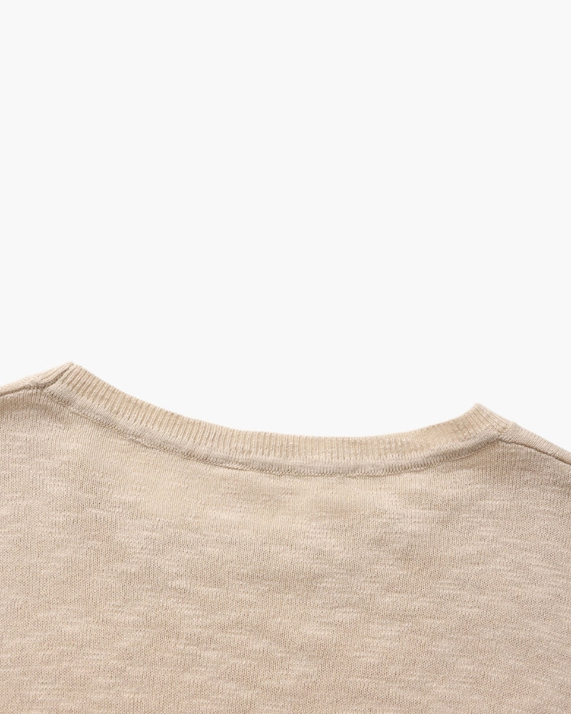 Maxence | Pull essentiel en coton et lin