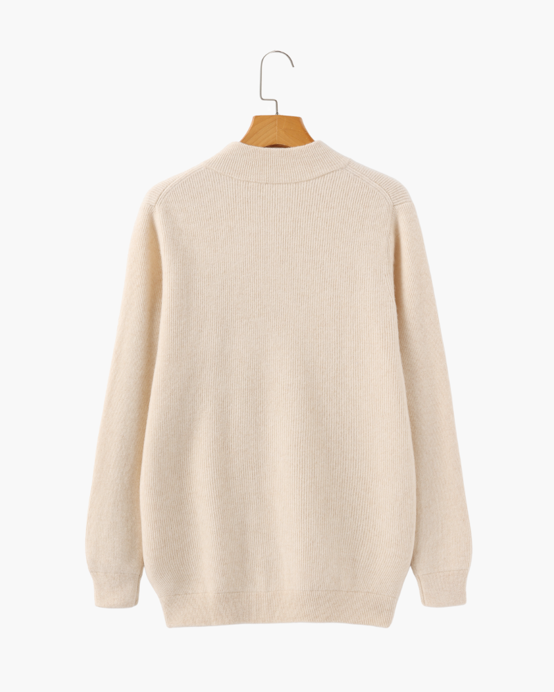 Alban | Gilet zippé 100 % cachemire