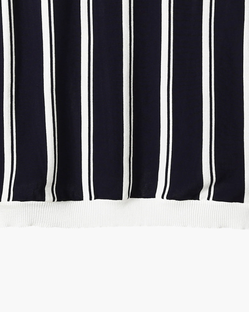 Arsène | Polo en maille à demi-zip