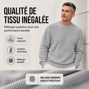 Maxime | Pull Homme Élégant à Col Rond