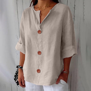 Élise | Blouse d’Été Fluide et Élégante