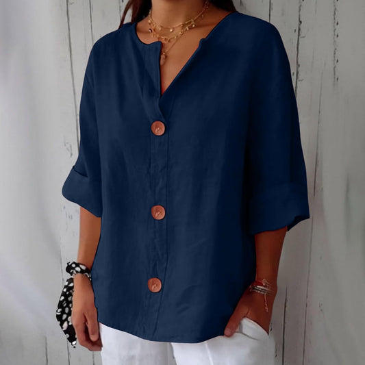 Élise | Blouse d’Été Fluide et Élégante