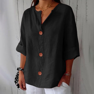 Élise | Blouse d’Été Fluide et Élégante