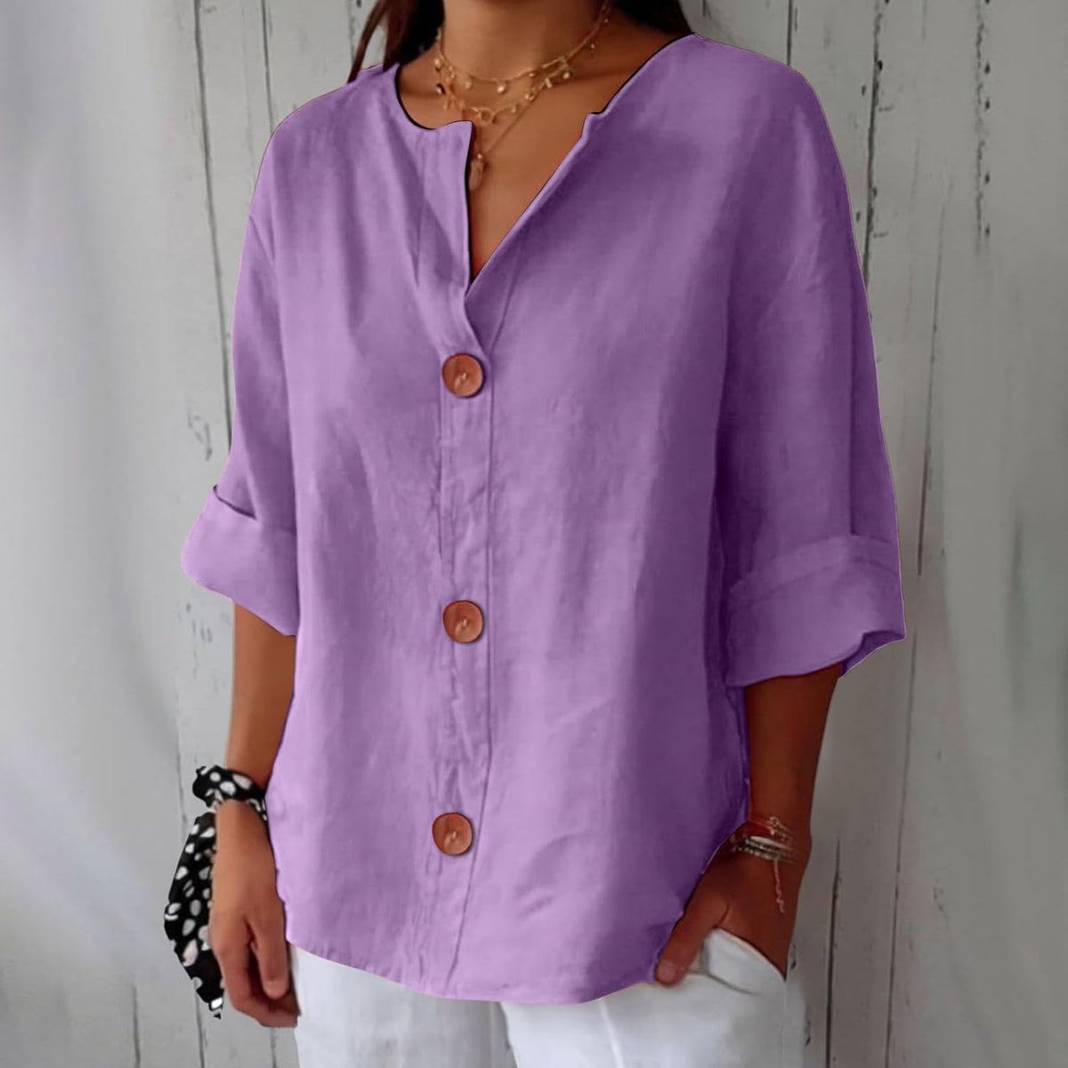 Élise | Blouse d’Été Fluide et Élégante
