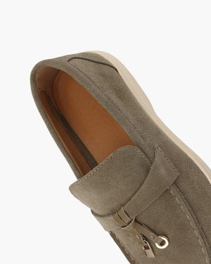 Adeline | Mocassins Élégants en Daim pour Femme