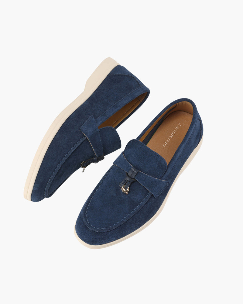 Adeline | Mocassins Élégants en Daim pour Femme