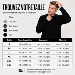 Maxime | Pull Homme Élégant à Col Rond