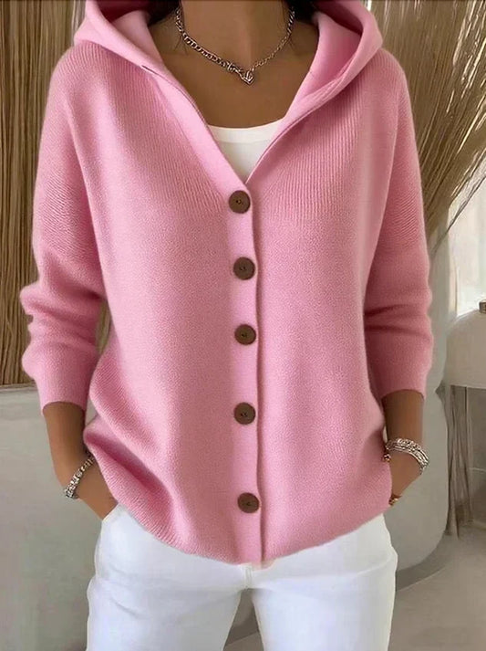 Anaïs | Veste en Tricot à Capuche