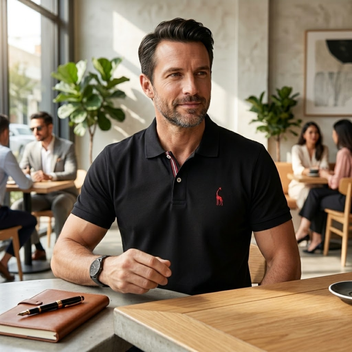 Gustave | Polo Élégant en Coton pour Homme