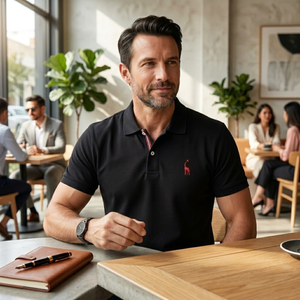 Gustave | Polo Élégant en Coton pour Homme