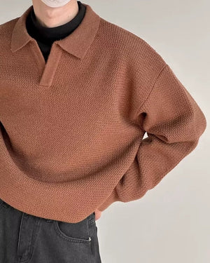 Jacob | Polo en maille texturée