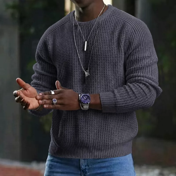 Maxime | Pull Homme Élégant à Col Rond