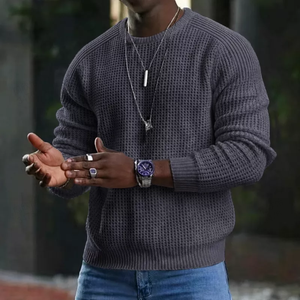 Maxime | Pull Homme Élégant à Col Rond