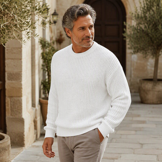 Maxime | Pull Homme Élégant à Col Rond